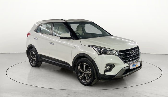 2019 Hyundai Creta SX AT 1.6 PETROL, Petrol, Automatic, 58,139 km, Right Front Diagonal