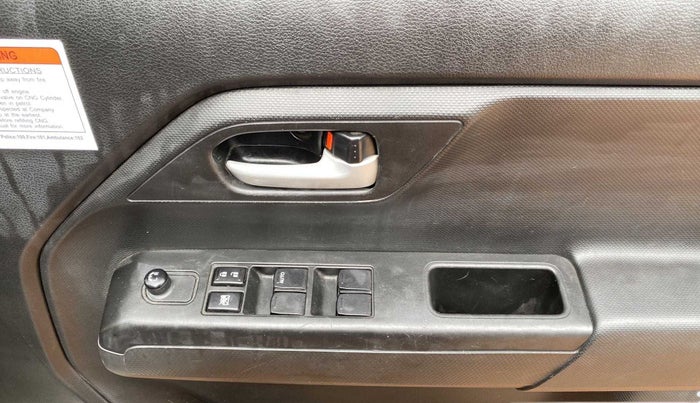 2022 Maruti New Wagon-R VXI CNG 1.0, CNG, Manual, 5,870 km, Driver Side Door Panels Control