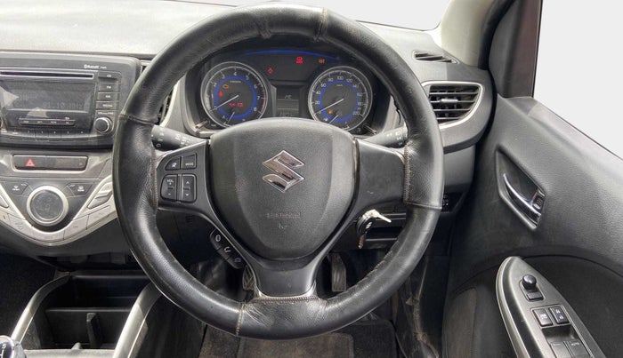 2016 Maruti Baleno DELTA PETROL 1.2, Petrol, Manual, 33,282 km, Steering Wheel Close Up