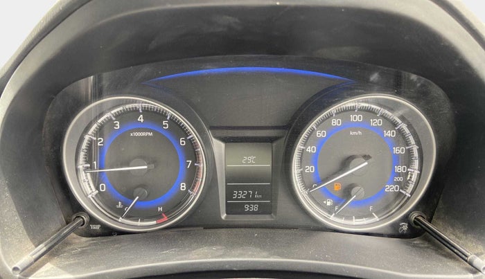 2016 Maruti Baleno DELTA PETROL 1.2, Petrol, Manual, 33,282 km, Odometer Image