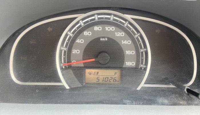 2015 Maruti Alto 800 VXI, Petrol, Manual, 51,024 km, Odometer Image