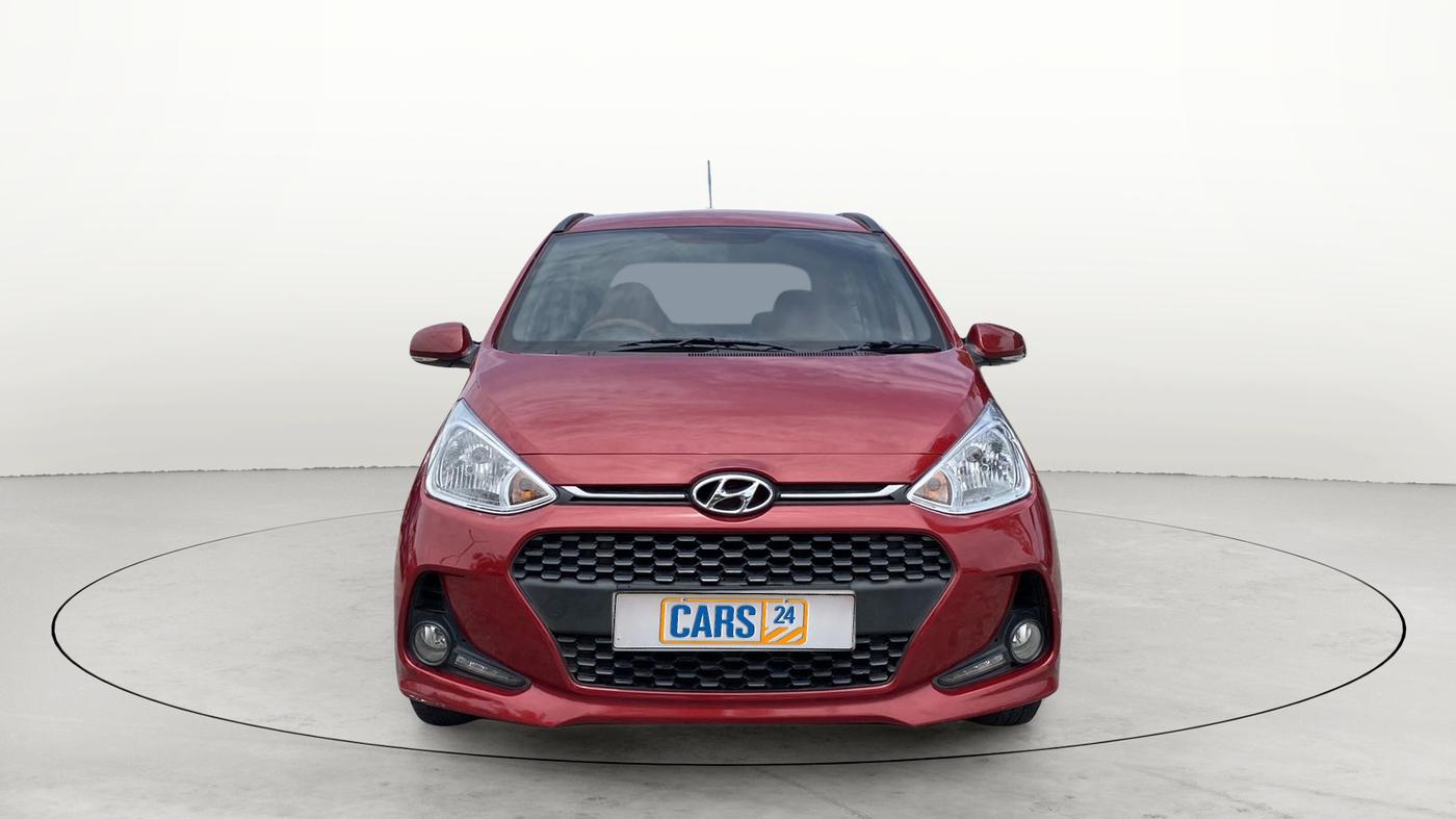 2017 Hyundai Grand i10 SPORTZ (O) 1.2 KAPPA VTVT, Petrol, Manual, 33,482 km, Front