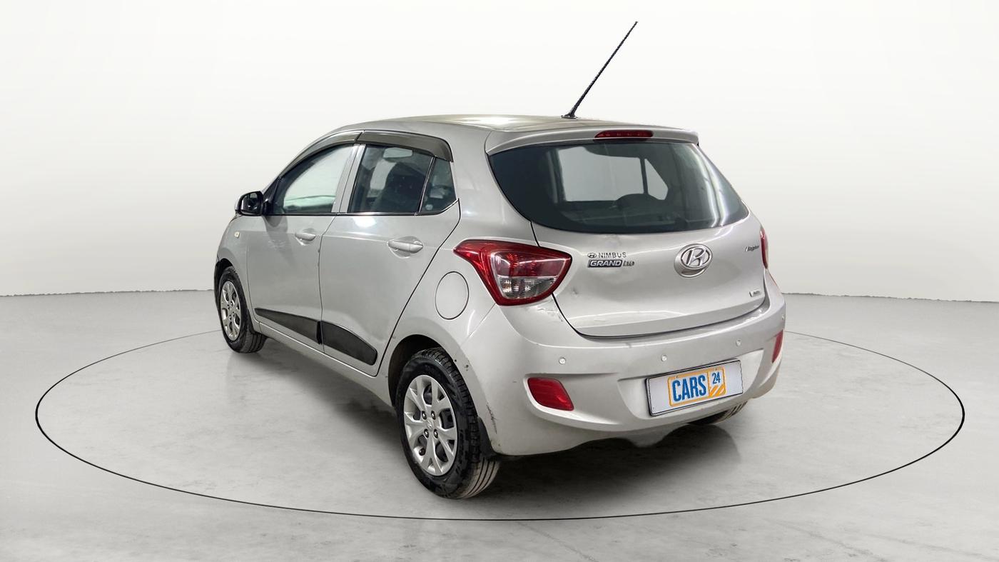 2016 Hyundai Grand i10 MAGNA AT 1.2 KAPPA VTVT, Petrol, Automatic, 62,461 km, Left Back Diagonal