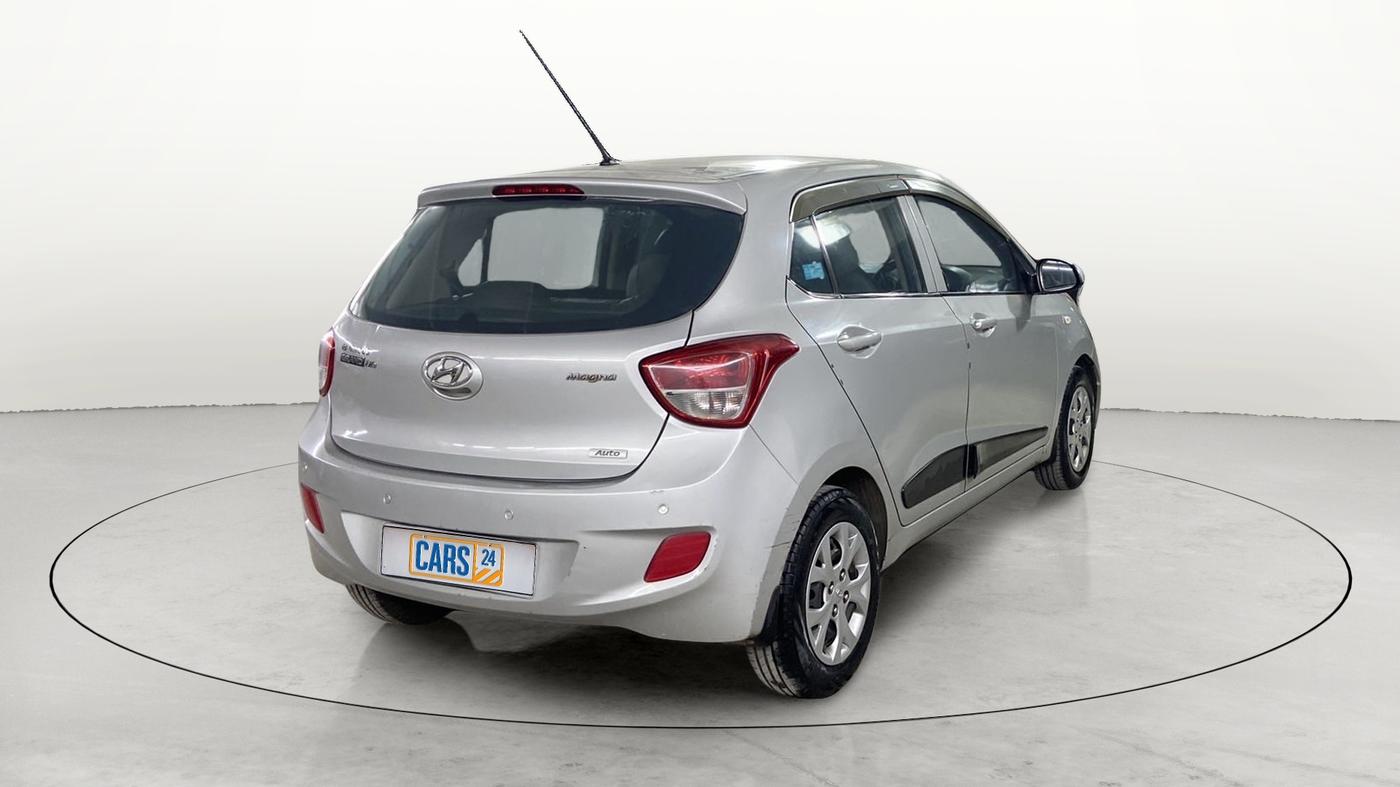 2016 Hyundai Grand i10 MAGNA AT 1.2 KAPPA VTVT, Petrol, Automatic, 62,461 km, Right Back Diagonal