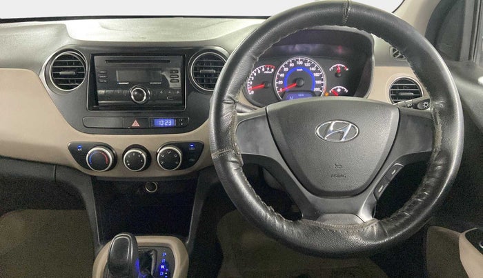 2016 Hyundai Grand i10 MAGNA AT 1.2 KAPPA VTVT, Petrol, Automatic, 62,461 km, Steering Wheel Close Up