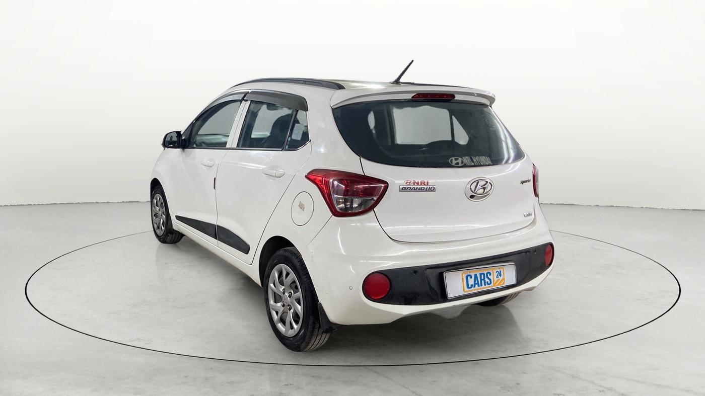 2019 Hyundai Grand i10 SPORTZ 1.2 KAPPA VTVT, Petrol, Manual, 28,538 km, Left Back Diagonal