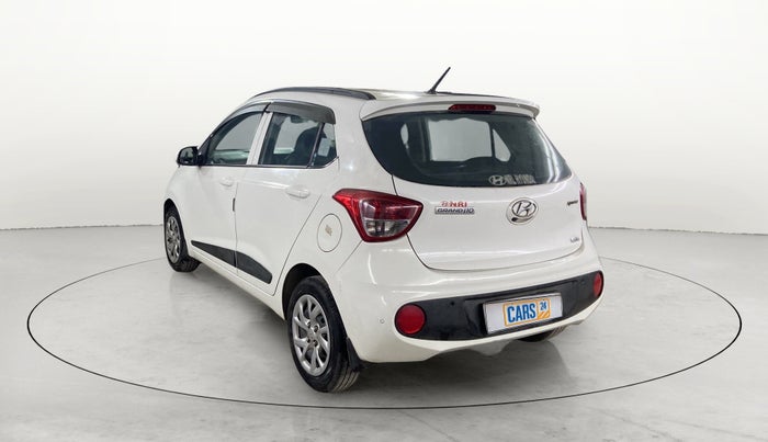 2019 Hyundai Grand i10 SPORTZ 1.2 KAPPA VTVT, Petrol, Manual, 28,538 km, Left Back Diagonal