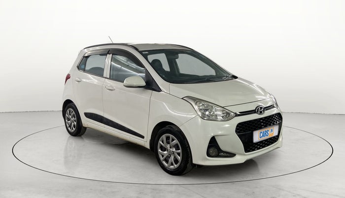 2019 Hyundai Grand i10 SPORTZ 1.2 KAPPA VTVT, Petrol, Manual, 28,538 km, Right Front Diagonal