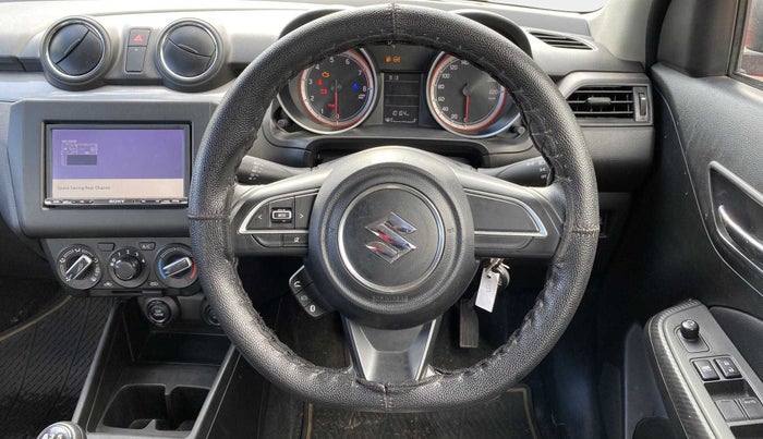 2020 Maruti Swift VXI, Petrol, Manual, 10,118 km, Steering Wheel Close Up