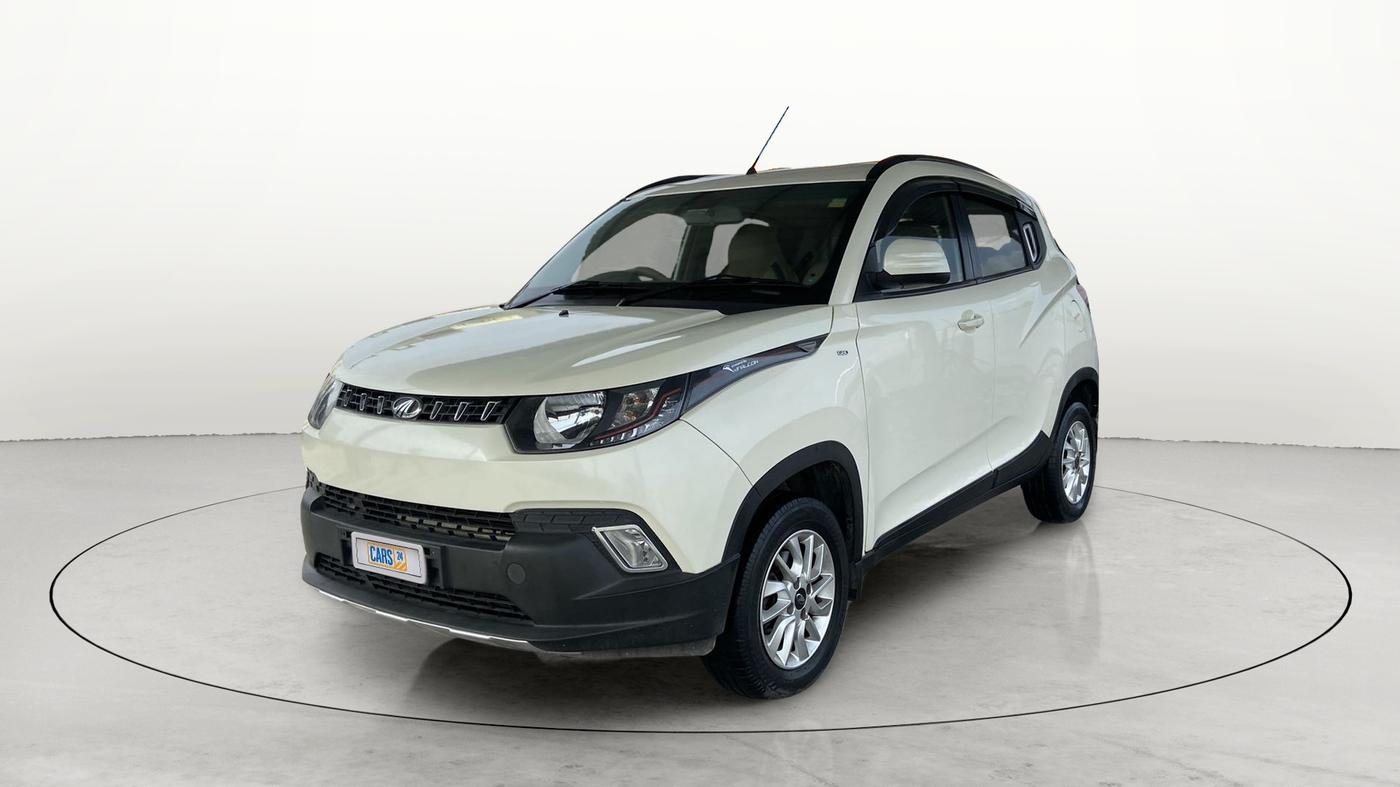 2016 Mahindra Kuv100 K8 6 STR, Petrol, Manual, 61,912 km, Left Front Diagonal