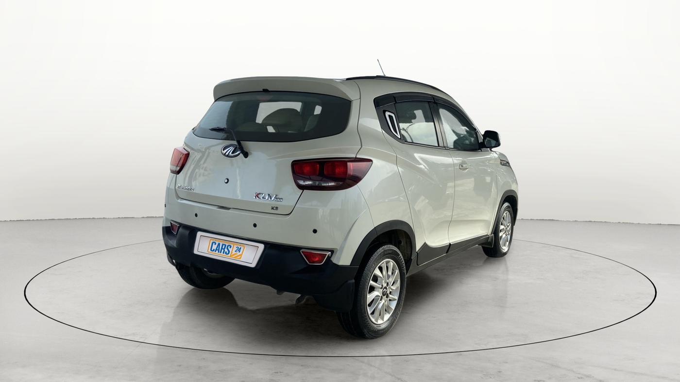 2016 Mahindra Kuv100 K8 6 STR, Petrol, Manual, 61,912 km, Right Back Diagonal