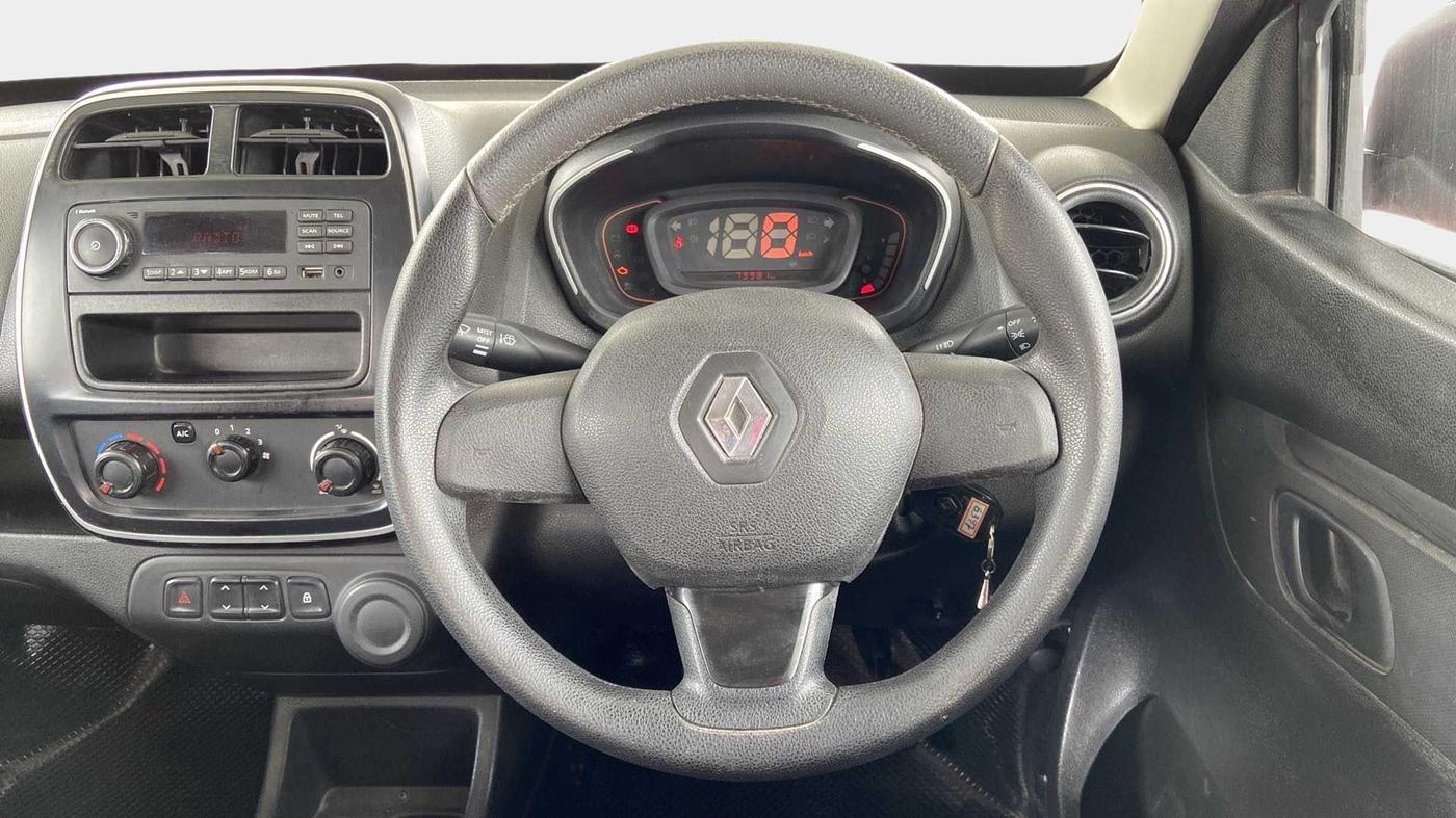 2019 Renault Kwid RXL, Petrol, Manual, 73,970 km, Steering Wheel Close Up