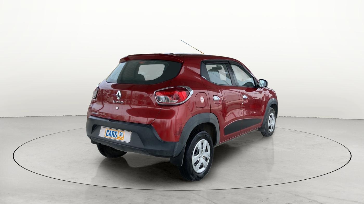 2019 Renault Kwid RXL, Petrol, Manual, 73,970 km, Right Back Diagonal