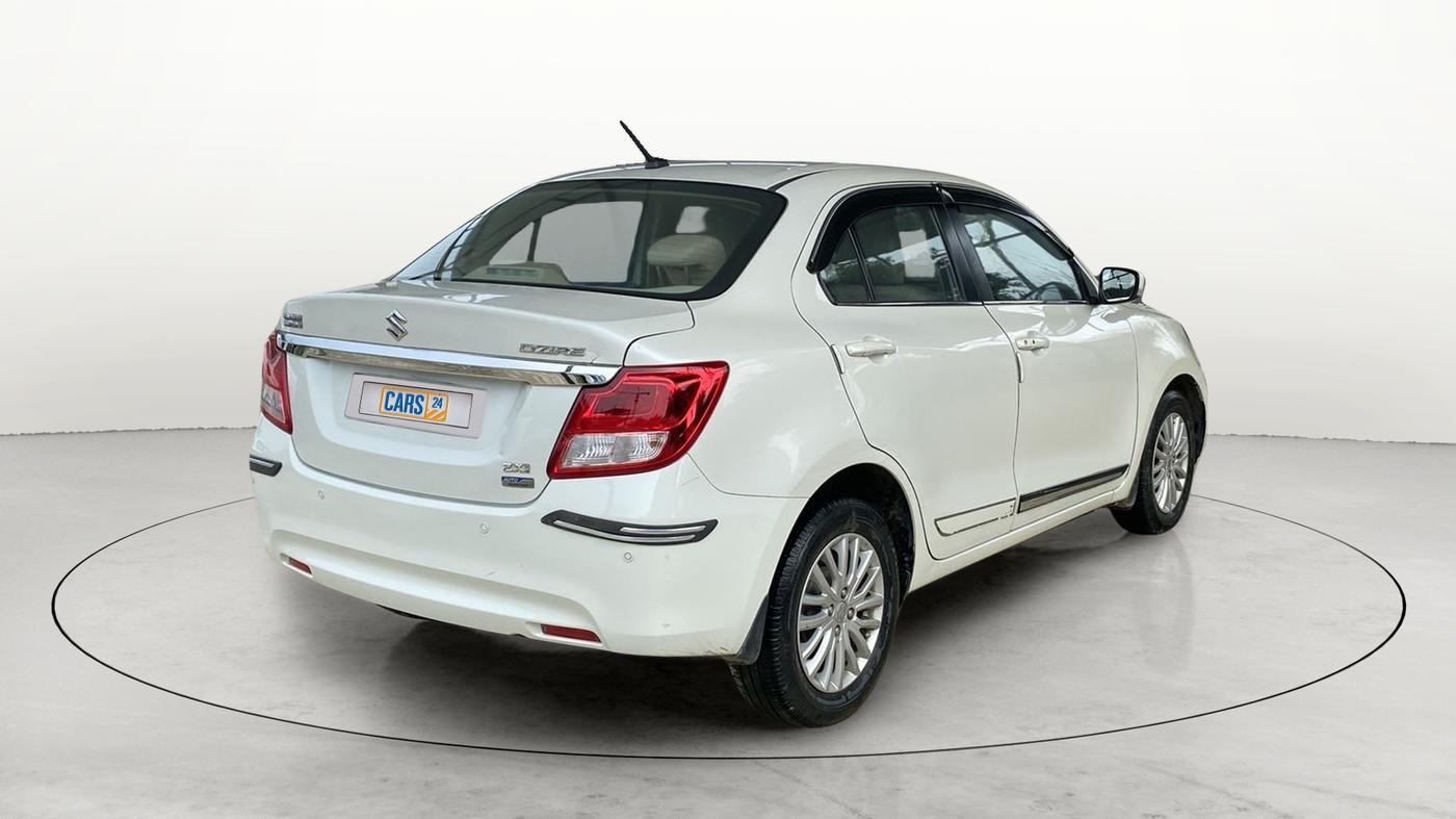 2018 Maruti Dzire ZXI AMT, Petrol, Automatic, 64,268 km, Right Back Diagonal