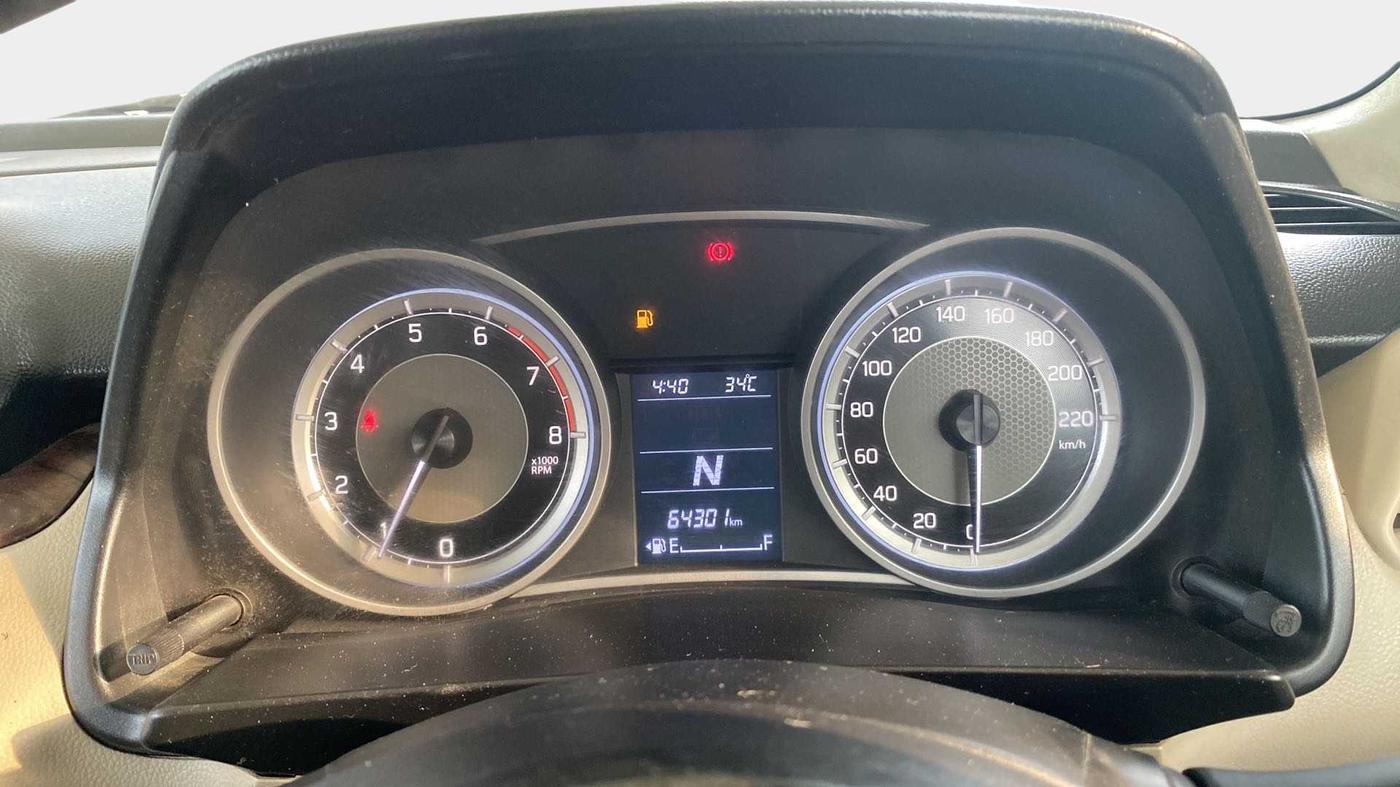2018 Maruti Dzire ZXI AMT, Petrol, Automatic, 64,268 km, Odometer Image