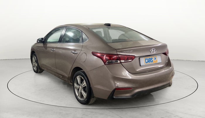 2017 Hyundai Verna 1.6 VTVT SX (O) AT, Petrol, Automatic, 37,337 km, Left Back Diagonal