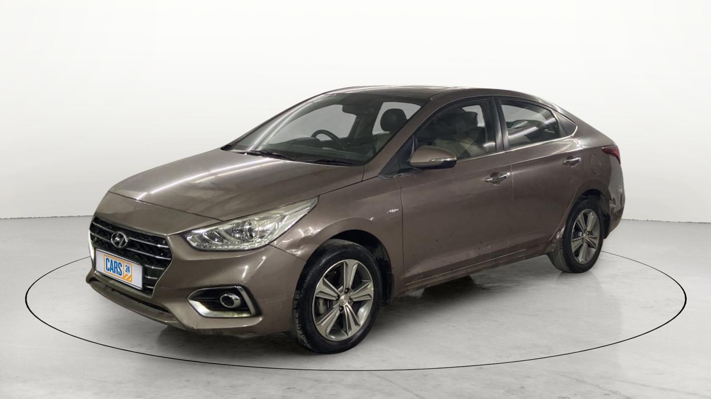 2017 Hyundai Verna 1.6 VTVT SX (O) AT, Petrol, Automatic, 37,337 km, Left Front Diagonal
