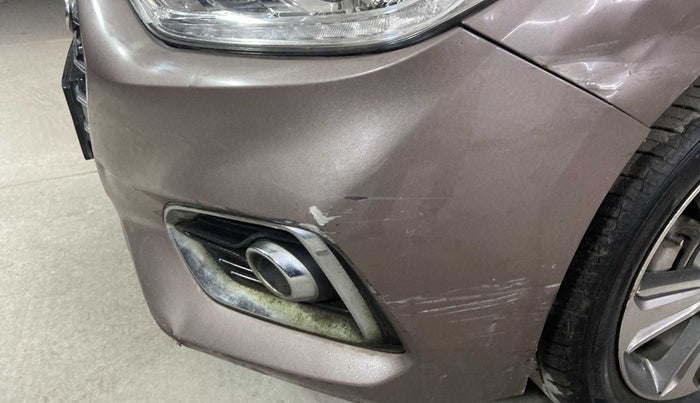 2017 Hyundai Verna 1.6 VTVT SX (O) AT, Petrol, Automatic, 37,337 km, Front bumper - Damage