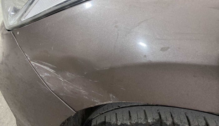 2017 Hyundai Verna 1.6 VTVT SX (O) AT, Petrol, Automatic, 37,337 km, Left fender - Slightly dented