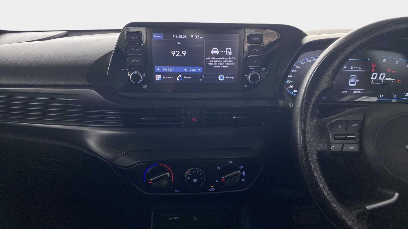 2020 Hyundai NEW I20 SPORTZ 1.2 AT, Petrol, Automatic, 50,173 km, Air Conditioner