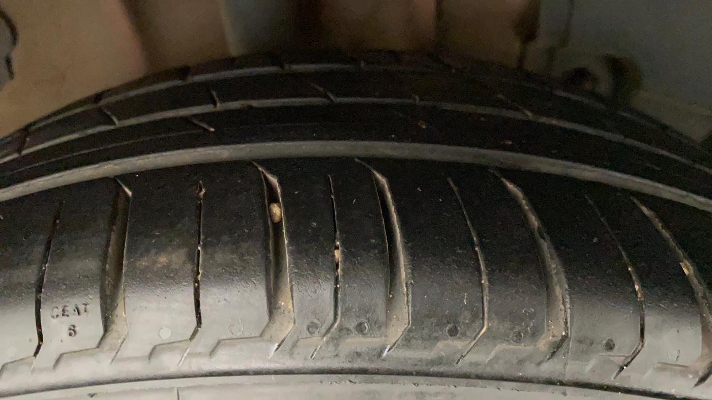 2017 Tata TIGOR XZ (O) PETROL, Petrol, Manual, 51,041 km, Right Rear Tyre Tread