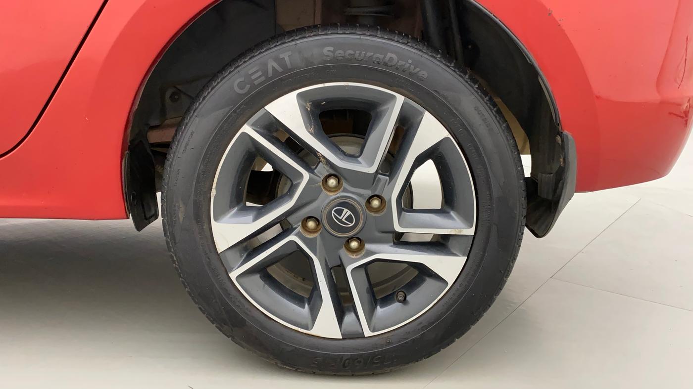 2017 Tata TIGOR XZ (O) PETROL, Petrol, Manual, 51,041 km, Left Rear Wheel