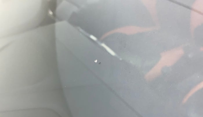 2017 Tata TIGOR XZ (O) PETROL, Petrol, Manual, 51,041 km, Front windshield - Minor spot on windshield