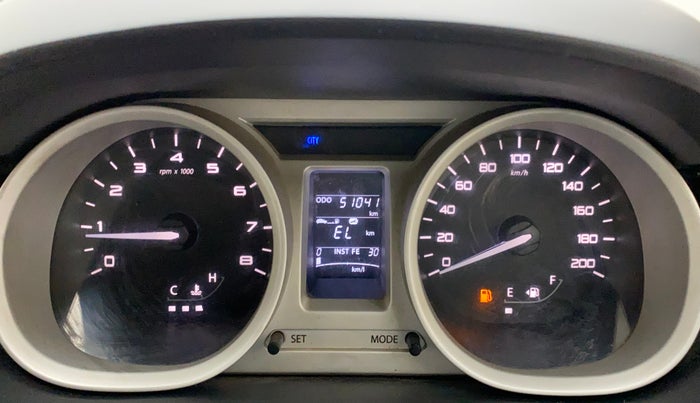 2017 Tata TIGOR XZ (O) PETROL, Petrol, Manual, 51,041 km, Odometer Image