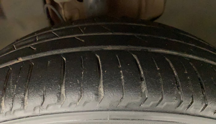 2017 Tata TIGOR XZ (O) PETROL, Petrol, Manual, 51,041 km, Left Front Tyre Tread