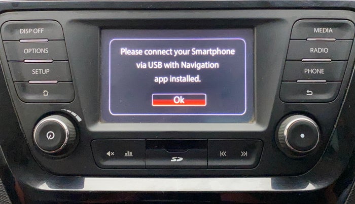 2017 Tata TIGOR XZ (O) PETROL, Petrol, Manual, 51,041 km, Infotainment system - GPS Card not working/missing