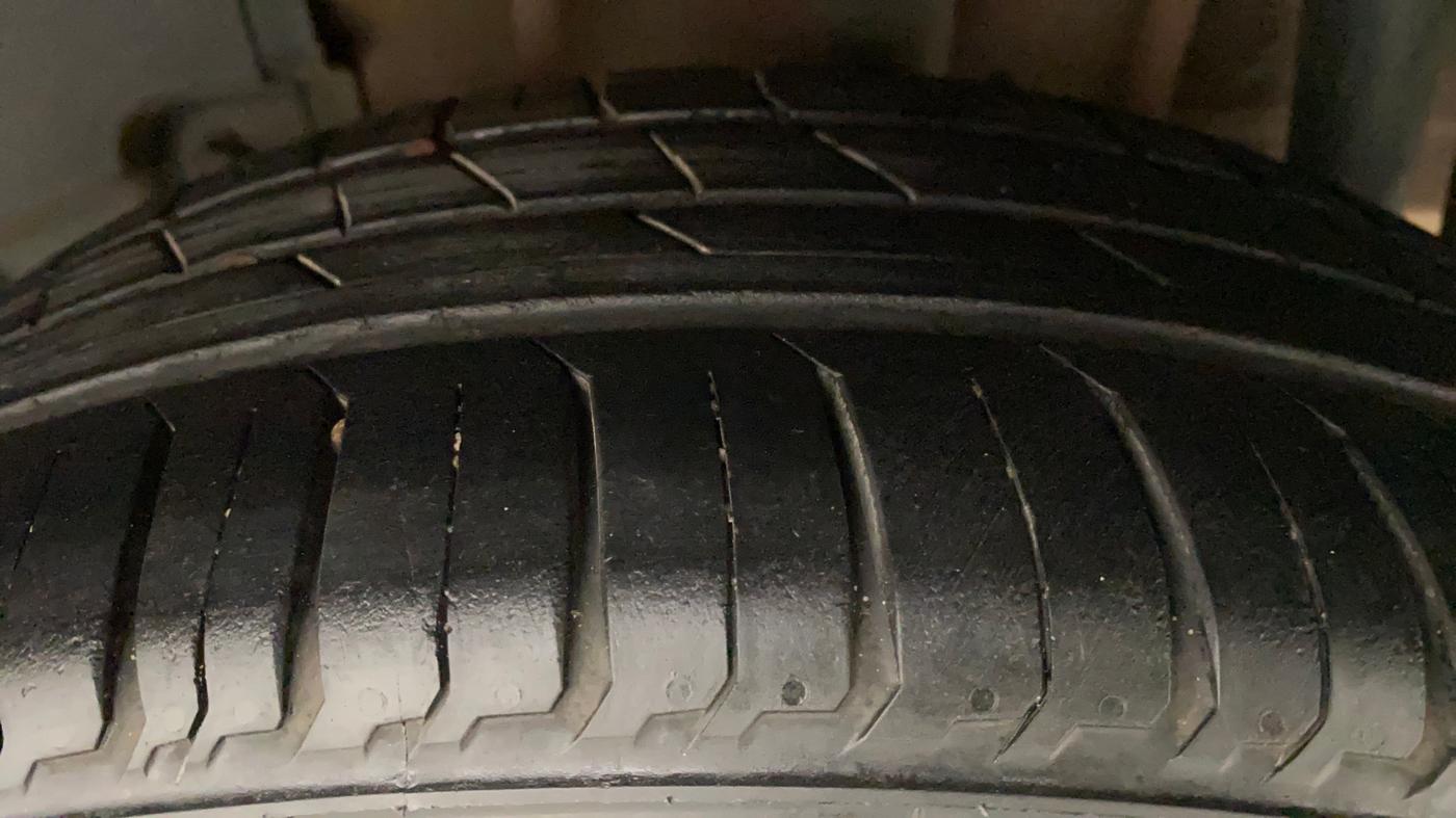 2017 Tata TIGOR XZ (O) PETROL, Petrol, Manual, 51,041 km, Left Rear Tyre Tread