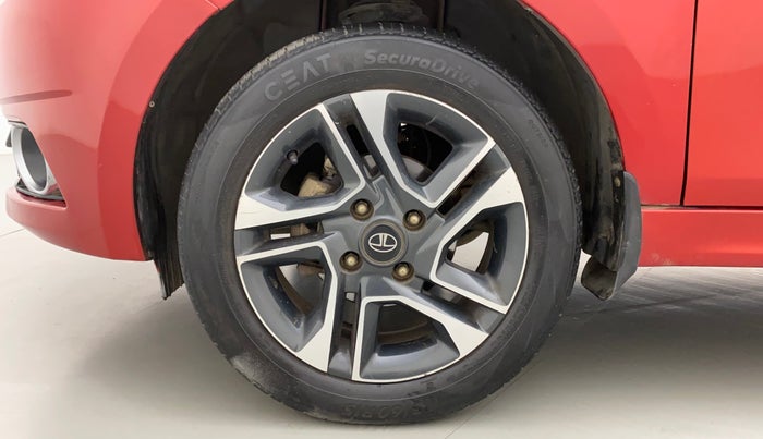 2017 Tata TIGOR XZ (O) PETROL, Petrol, Manual, 51,041 km, Left Front Wheel