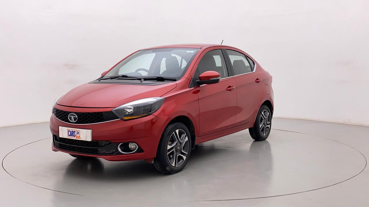 2017 Tata TIGOR XZ (O) PETROL, Petrol, Manual, 51,041 km, Left Front Diagonal