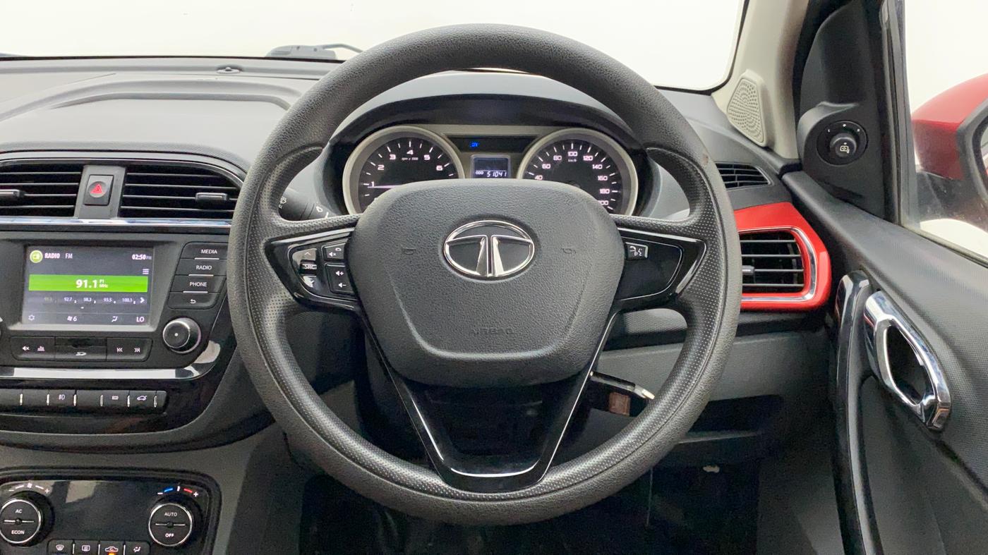 2017 Tata TIGOR XZ (O) PETROL, Petrol, Manual, 51,041 km, Steering Wheel Close Up