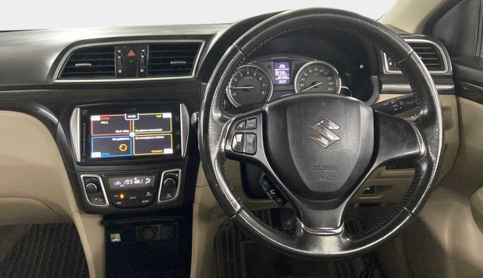 2016 Maruti Ciaz ZXI+, Petrol, Manual, 60,162 km, Steering Wheel Close Up