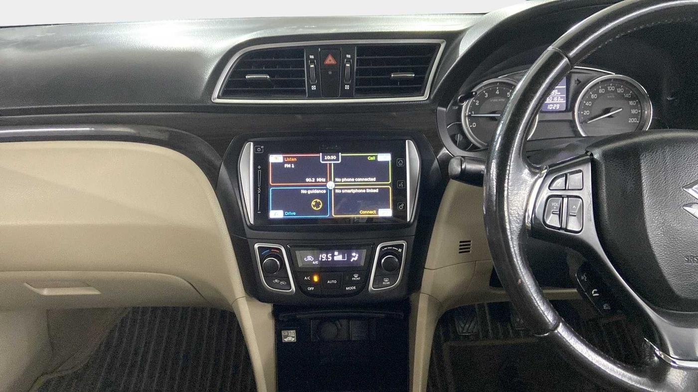 2016 Maruti Ciaz ZXI+, Petrol, Manual, 60,162 km, Air Conditioner