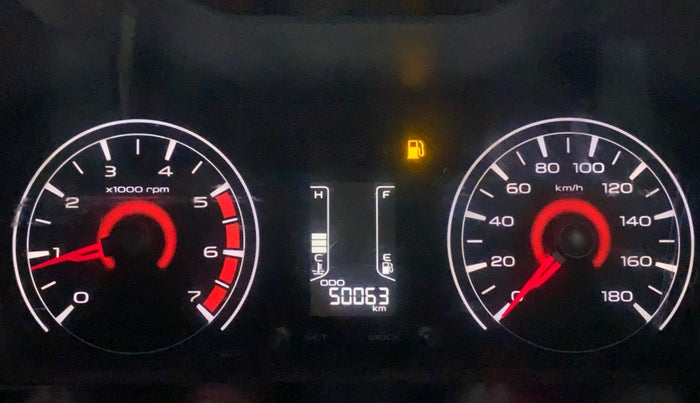 2017 Mahindra Kuv100 K4 6 STR, Petrol, Manual, 50,063 km, Odometer Image