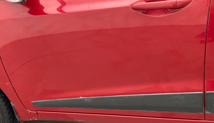 2014 Hyundai Xcent S (O) 1.2, Petrol, Manual, 45,061 km, Front passenger door - Slightly dented