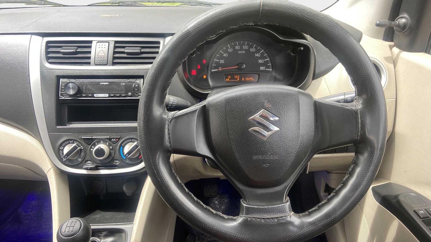 2018 Maruti Celerio VXI, Petrol, Manual, 61,227 km, Steering Wheel Close Up