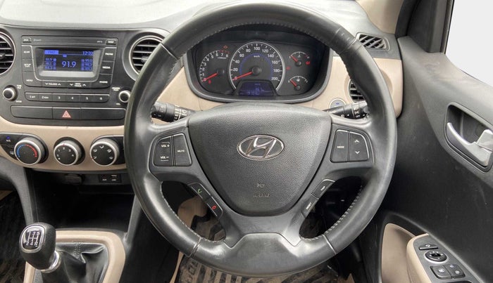 2016 Hyundai Grand i10 ASTA 1.2 KAPPA VTVT, Petrol, Manual, 19,080 km, Steering Wheel Close Up