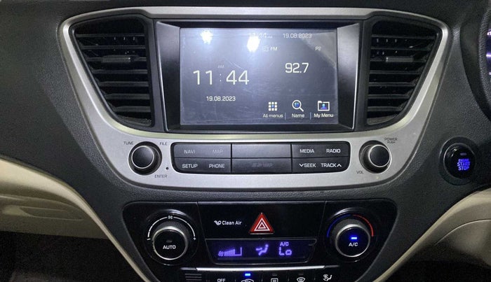 2017 Hyundai Verna 1.6 SX (O) CRDI MT, Diesel, Manual, 57,306 km, Infotainment System