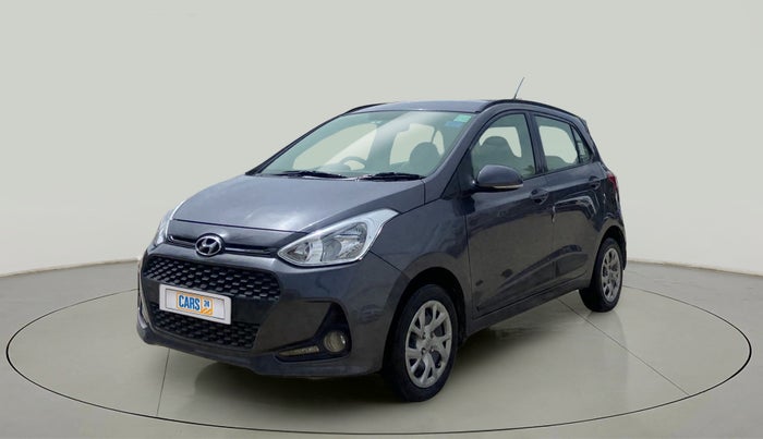 2019 Hyundai Grand i10 SPORTZ 1.2 KAPPA VTVT, Petrol, Manual, 42,976 km, Left Front Diagonal