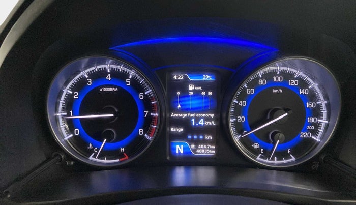 2020 Maruti Baleno ZETA CVT PETROL 1.2, Petrol, Automatic, 40,835 km, Odometer Image