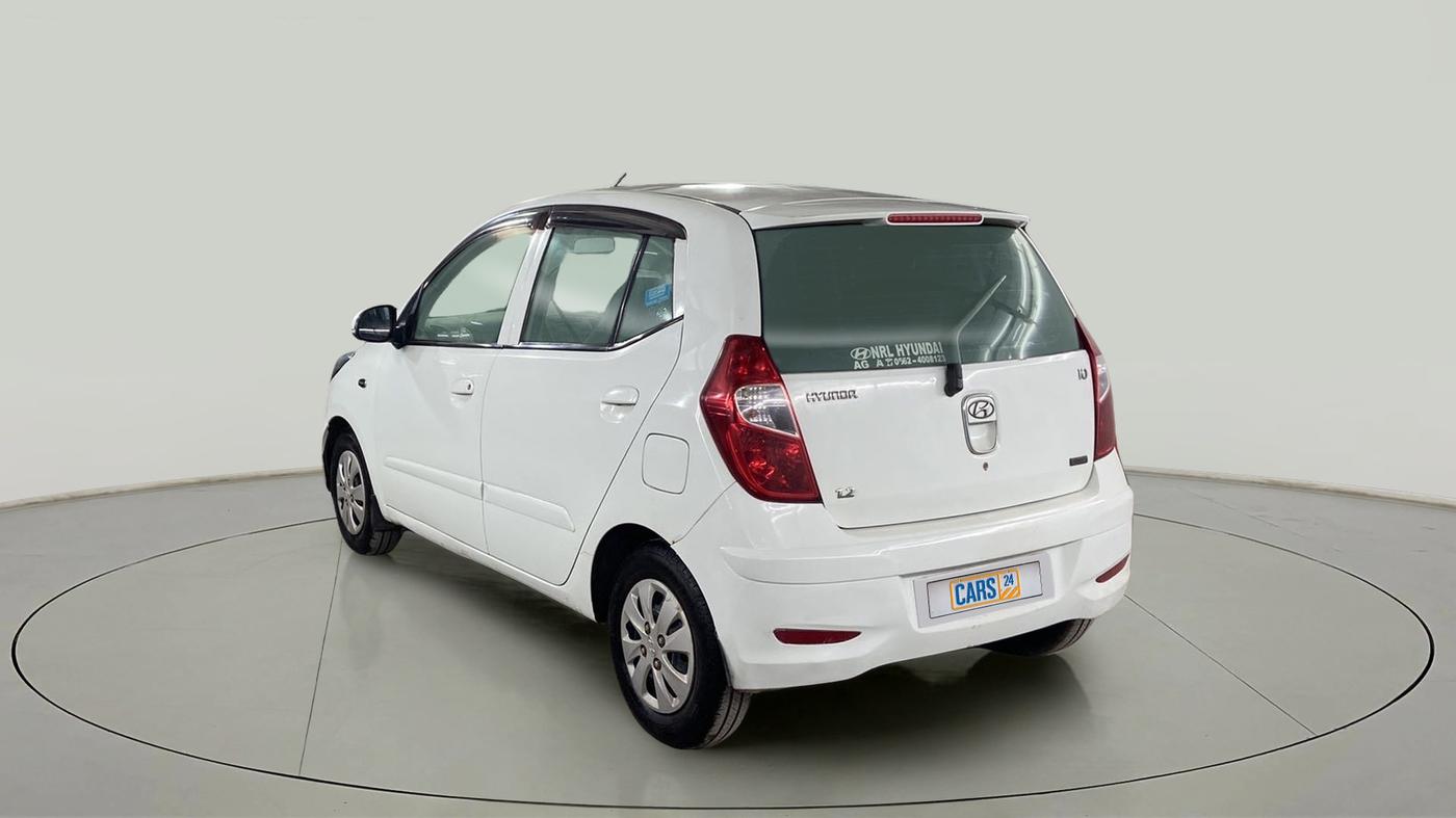 2011 Hyundai i10 SPORTZ 1.2, Petrol, Manual, 62,110 km, Left Back Diagonal