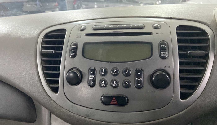 2011 Hyundai i10 SPORTZ 1.2, Petrol, Manual, 62,110 km, Infotainment system - Music system not functional