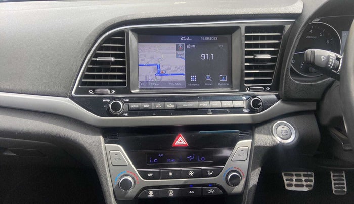 2019 Hyundai New Elantra 2.0 SX(O) AT PETROL, Petrol, Automatic, 47,334 km, Air Conditioner