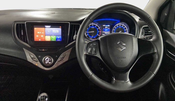 2019 Maruti Baleno ALPHA PETROL 1.2, Petrol, Manual, 25,111 km, Steering Wheel Close Up