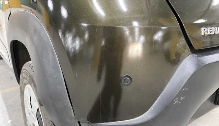 2018 Renault Kwid RXT 1.0 (O), Petrol, Manual, 63,021 km, Rear bumper - Minor scratches