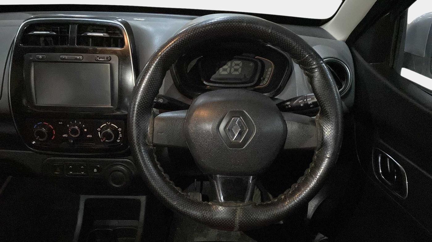 2018 Renault Kwid RXT 1.0 (O), Petrol, Manual, 63,021 km, Steering Wheel Close Up