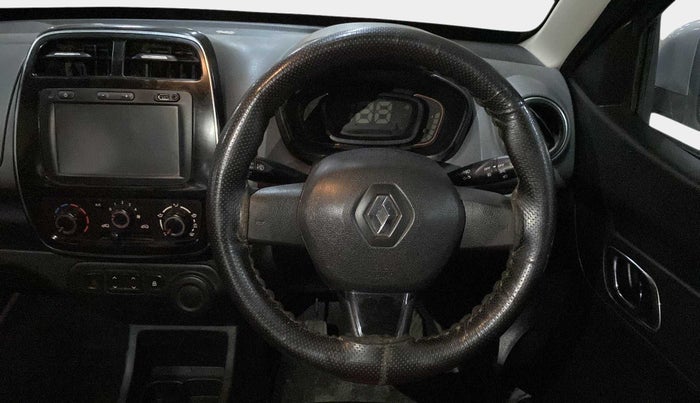 2018 Renault Kwid RXT 1.0 (O), Petrol, Manual, 63,021 km, Steering Wheel Close Up